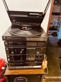 Technics midi sestava SU5A.ST8,RS6,SL-Q5,SL-PJ1,SB-X300A - 2