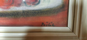 Jan Pešťák - Zátiší - Třešně na talíři - 2