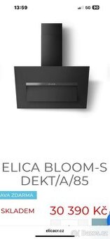 Nový odsavač ELICA BLOOM-S/DEKT/A/85-umělý kámen,5let záruka - 2