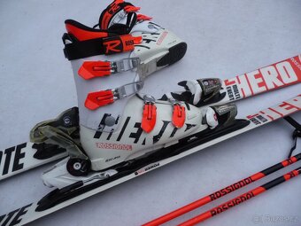 289. Lyže ROSSIGNOL - 130 cm + boty ROSSIGNOL 38eu - set - 2