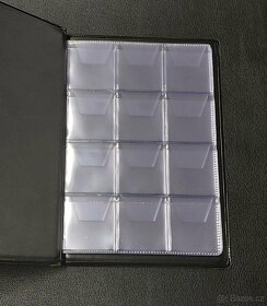 Kapesní album na mince. Pro 96 mincí. Mix barev. Nové. - 2