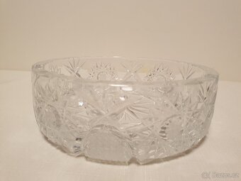 Popelník z broušeného skla - 2