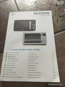 Severin mikrovlnná trouba - 2