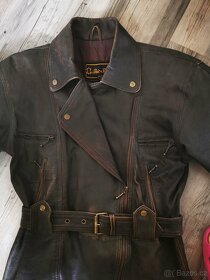 Retro 100 % kožená bunda - 2