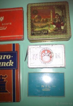 Plechové krabičky 7ks - 2