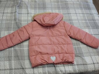 Dívčí zimní bunda 128 - 2