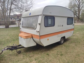 Karavan WILK, předstan, STK, 100km/h - 2