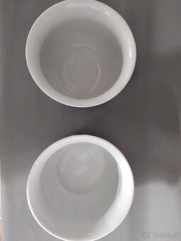 Květináče porcelánové pomněnky Secese - 2