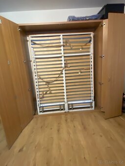 Vestavěná skříň z postelí 2x2 m letiště - 2