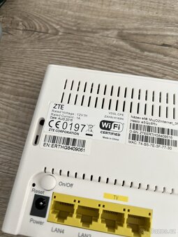 O2 modem ZTE ZXHN H168N - 2