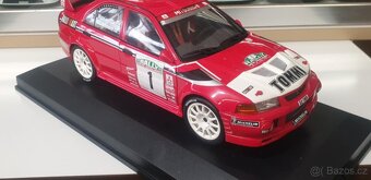Mitsubishi Lancer evo VI 1:18 autoart rally rarita T.Makinen - 2