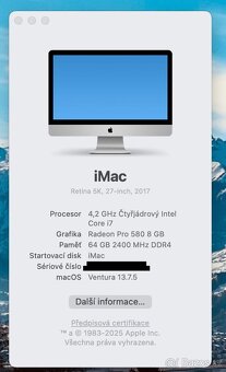 imac 2017 retina 5K - 2