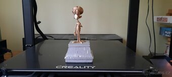 Sépiják socha 3D - 2