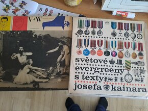 4x vinyl- Werich, osvobozene, Jiří Suchy, Gustav Brom, - 2