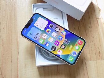 APPLE iPhone 13 mini 128GB White - ZÁRUKA - TOP STAV - 2