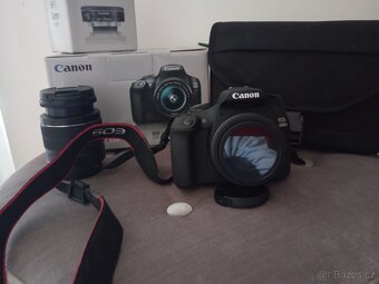 Canon EOS 2000D + EF-S 18–55 mm IS II, černá set digitální z - 2