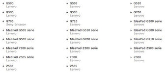 baterie L11S6Y01 pro notebooky Lenovo řady IdeaPad (2hod) - 2