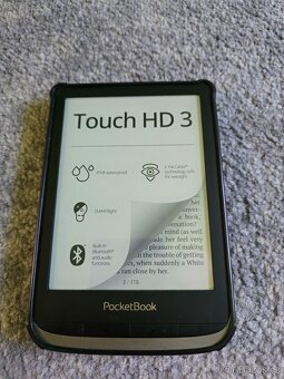 Čtečka Pocketbook Touch HD 3(metallic grey) + sklo - 2