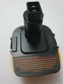 Prodám aku adaptér DCA1820 DeWalt / DeWalt NiCd, NiMH - 2