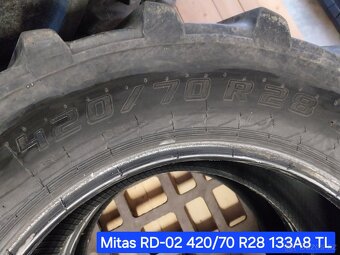PNEU 420/70 R28 a 520/70 R38 - 2
