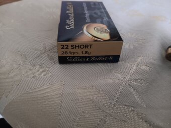Náboje Sellior a Bellot 22 short - 2