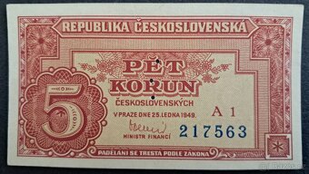 Bankovky - Republika Československá (1945-1953) - 2