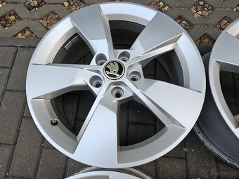ALU kola disky Škoda 5x112 R17 Yeti Karoq 7J ET45 - 2