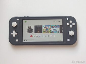 Switch Lite Jailbreak +10 HER šedá - 2