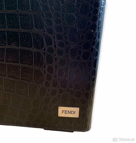 FENDI CASA luxusní kůží potažený stůl (krokodýl) s 21% DPH - 2