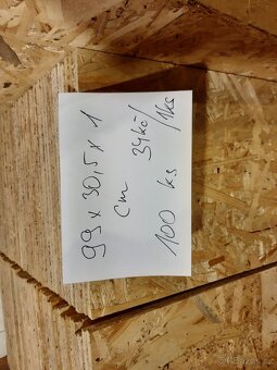 OSB desky - 2