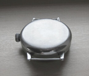 Originál obří starožitné německé letecké hodinky LACO B-UHR - 2