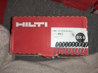 HILTI HŘEBY PRO GX120  GX 3 A BX 3  bx 4 - 2
