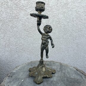 Mosazný svícen - 2