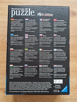 Big Ben Noční Edice 3D, 216 dílků - 2