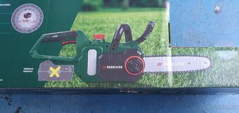 Aku řetězová pila Parkside nová lze dokoupit bateri - 2
