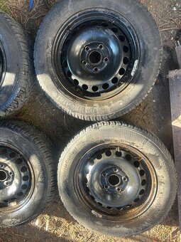 5x112 4ks zimní kol R15 s pneu 195/65/15 - 2