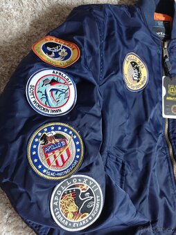NOVÝ bomber NASA Apollo II modrá - L/XL - 2