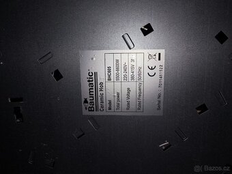 Sklokeramicka varna deska Baumatic - 2