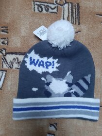 Zimní čepice vel.4-10 let - 2