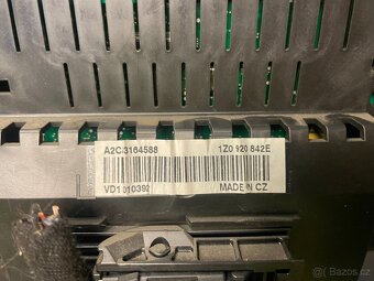 Škoda Octavia 2 RS tdi budíky - 2