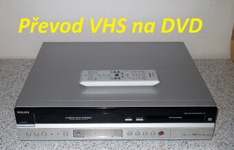 📼>📀VHS-DVD rekordér PHILIPS DVDR3430 - 2