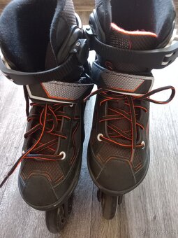 Kolečkové brusle inline posuvné 32-35 Oxelo - 2