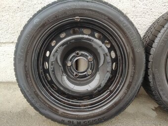 Ocelová kola 6,5J x 16, 5x114,3, ET 41, 205/55 r16 - 2
