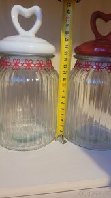 3 x skleněná dóza - 1L - 2