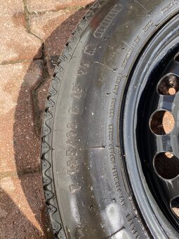 Rezerva 15'' pro BMW,pneu 125/90R15 96M - 2