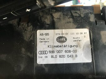 Ovládání klimatizace Audi A3 A4 čislo dílu viz foto - 2