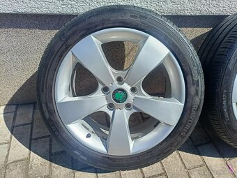 Alu kola original ŠKODA OCTAVIA II 225/45 R17 - 2