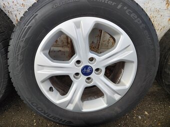 17"zimní alu sada 5x108 origo Ford Kuga 3 225/65 TPMS - 2