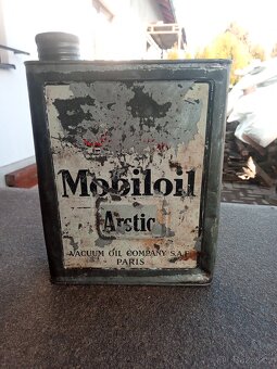 Mobiloil Gargoyle Arctic plechovka - 2