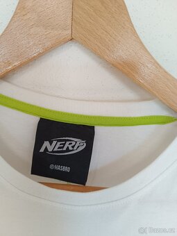Nové bílé tričko Nerf 164 - 2